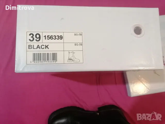 Дамски зимни боти Mat Star, черни, 39 номер,нови, снимка 6 - Дамски боти - 47931488