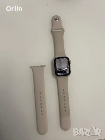 Apple Watch Series 8 41mm GPS Starlight , снимка 2 - Смарт часовници - 47610599