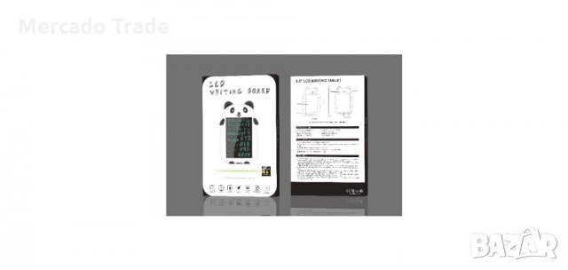 8,5-инчов LCD таблет за рисуване, Мече, снимка 3 - Рисуване и оцветяване - 35500343