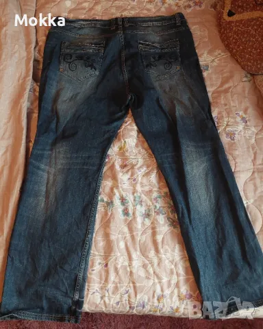 Дамски дънки 54 размер, снимка 5 - Дънки - 49528783