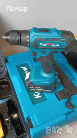 Акумулаторен Винтоверт 36V 8Ah 2 Батерии