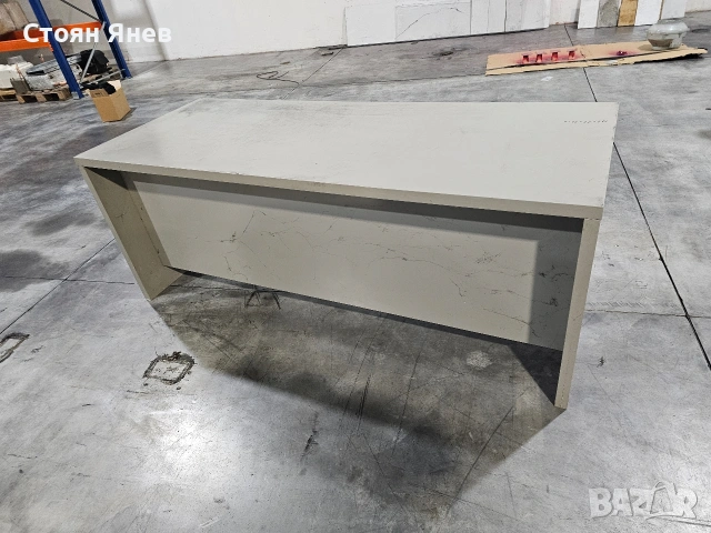 Работна техническа маса - бюро от плоскости 198x79x76 cm - 150 кг, снимка 3 - Работни маси и бюра - 53530389