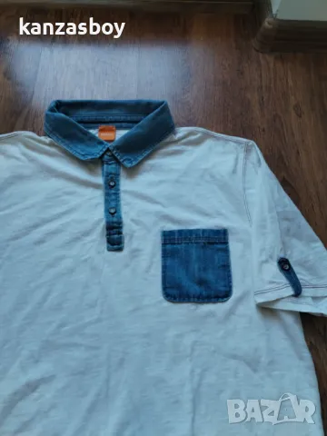 Hugo Boss Orange - страхотна мъжка тениска 2ХЛ , снимка 2 - Тениски - 49589067