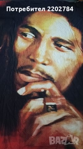 Два текстилни тапети,покривка Bob Marley,Боб марли., снимка 14 - Покривки за маси - 39847995