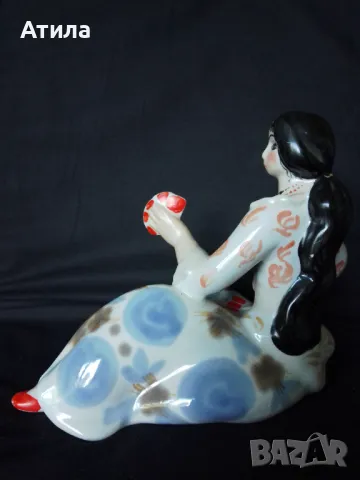 порцеланова статуетка 16/18 см, снимка 5 - Статуетки - 50183673