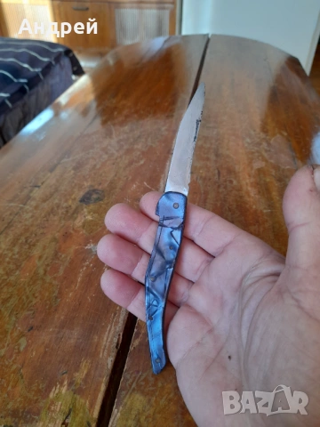 Стар джобен нож,ножче,ножка #177, снимка 5 - Други ценни предмети - 53445495