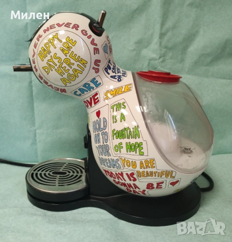 Дизайнерска кафемашина с гаранция 1 година NESCAFÉ® Dolce Gusto Delonghi Melody, снимка 2 - Кафемашини - 51876724