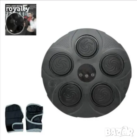 Бокс машина музикална със светлина ,5 мишени, ръкавици, снимка 3 - Други стоки за дома - 49745008