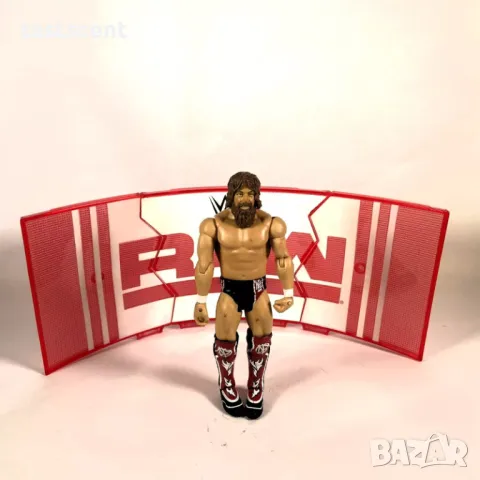 Екшън фигура WWE 2011 Daniel Bryan Danielson Даниел Браян AEW Basic Series Mattel, снимка 5 - Фигурки - 48489767