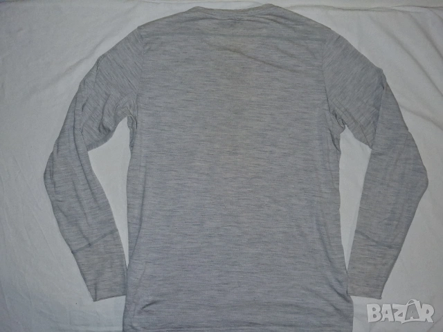  Norrona Wool Zip Neck (L) и (XL) - 3 броя мъжки термо блузи и клин Merino Wool , снимка 16 - Спортни дрехи, екипи - 53418014