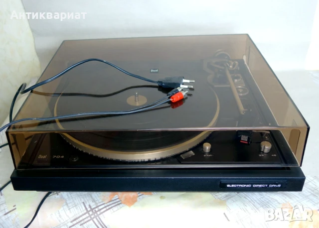 Висок клас грамофон Dual CS 704 / Germany, снимка 2 - Грамофони - 50576352