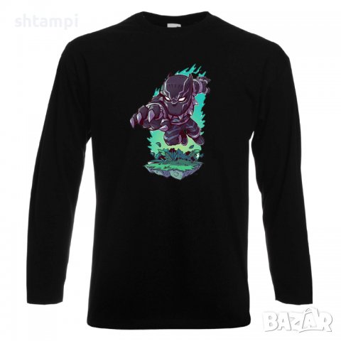 Мъжка тениска Marvel Black Panther Игра,Изненада,Подарък,Геймър,, снимка 2 - Тениски - 36790329