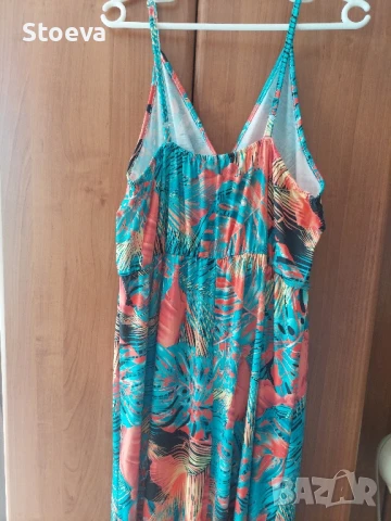 Рокля с презрамки , снимка 5 - Рокли - 50456501