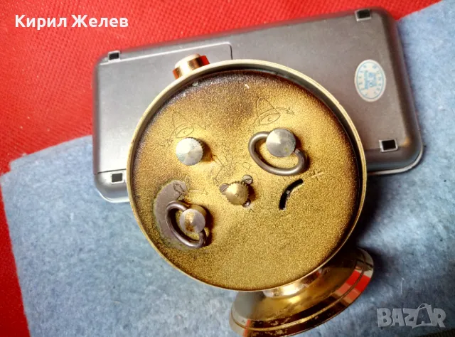 SLAVA 11 JEWELS MADE in USSR Стар КОЛЕКЦИОНЕРСКИ РУСКИ МЕХАНИЧЕН БУДИЛНИК СЛАВА 47764, снимка 9 - Антикварни и старинни предмети - 47656645