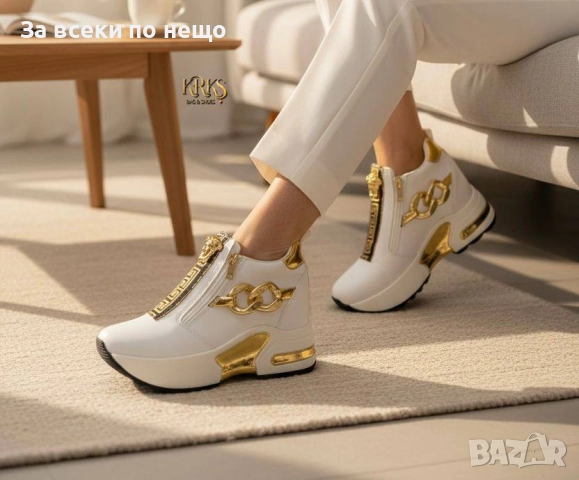 Versace Дамски Маратонки На Платформа👟Дамски Спортни Обувки Версаче - Различни Цветове Код SK312, снимка 2 - Маратонки - 52598603