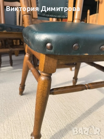 Комплект столове Колониал, снимка 9 - Столове - 52851959