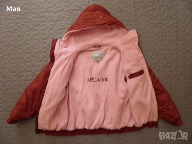 Детско зимно яке с качулка за момиче  L/164, снимка 3 - Детски якета и елеци - 26644892