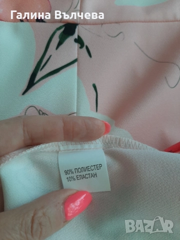 Дамска рокля размер М, произведена в България, снимка 4 - Рокли - 51496732