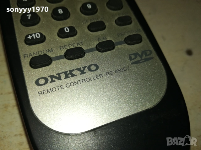 ONKYO RC-450DV DVD REMOTE-SWISS 2110251958, снимка 6 - Ресийвъри, усилватели, смесителни пултове - 52135312