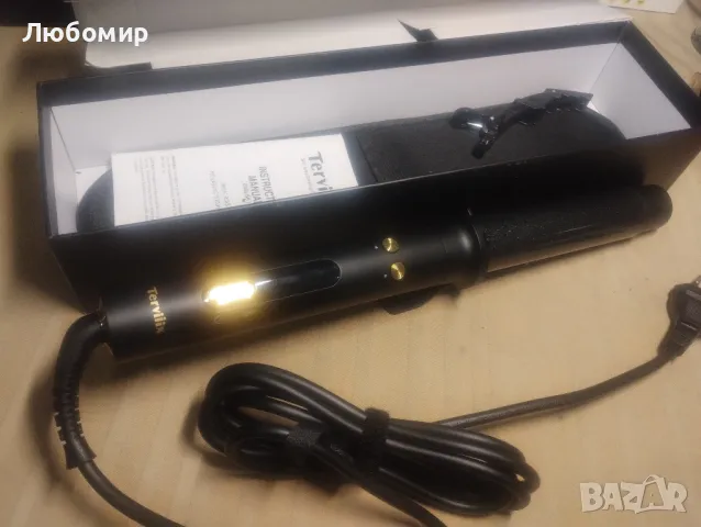 Маша Terviiix 32 mm, автоматична въртяща се маша, автоматична маша за дълга коса,

, снимка 8 - Маши за коса - 47550184