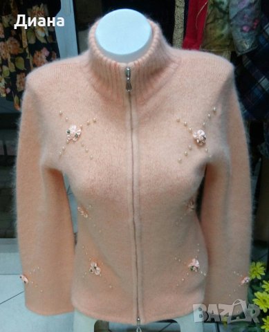 Дамски жилетки с цип-100% кашмир,мерино,ангора, снимка 12 - Жилетки - 38969917