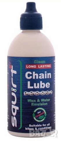 Squirt lube 120 ml + Squirt Seal 120 ml - Squirt Смазка + "боза" - Промо, снимка 2 - Части за велосипеди - 43214501