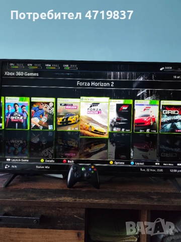 Xbox360 с 40 вградени игри (едни от най-известните заглавия), снимка 17 - Xbox конзоли - 53257104