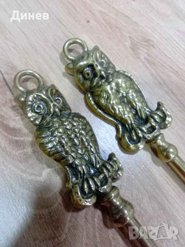 Винтидж Месингови Обувалки: Английско качество с Шведска история цената е за двете, снимка 2 - Антикварни и старинни предмети - 53438770