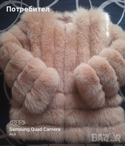 Дамско палто естествен косъм,уникален модел-Турция, снимка 4 - Палта, манта - 51733532