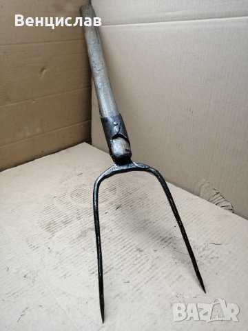 Стара Кована Двурога Вила. , снимка 8 - Антикварни и старинни предмети - 36905033