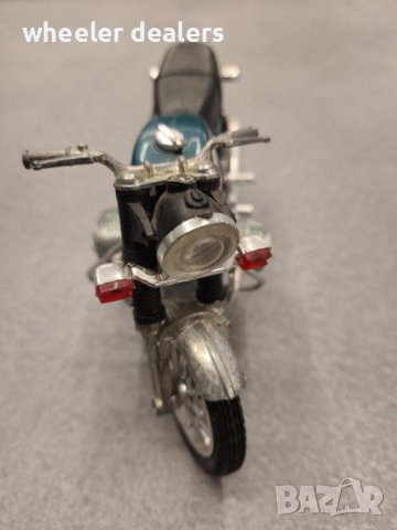 Метална количка - мотор BMW R75/5 мащаб 1:15 на Polistil, снимка 3 - Колекции - 39722816