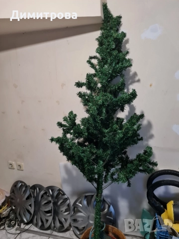 изкуствени елхи 2бр, снимка 6 - Декорация за дома - 52627421