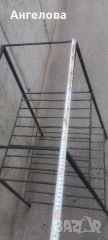 Голяма метална етажерка , снимка 6 - Етажерки - 43377590