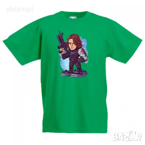 Детска тениска Marvel Winter Soldier Игра,Изненада,Подарък,Геймър,, снимка 7 - Детски Блузи и туники - 36738500