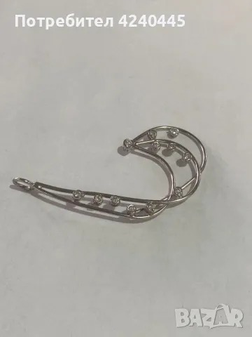 Сребърна висулка, снимка 3 - Колиета, медальони, синджири - 50301876