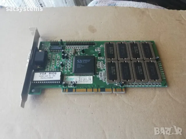 Видео карта Acorp S3 Virge/DX 4MB PCI, снимка 5 - Видеокарти - 47973689