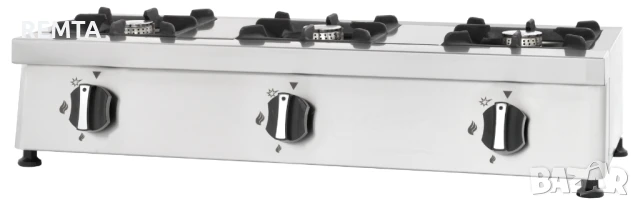 Газов котлон с 3 горелки (10,5 kW) 87х39 см