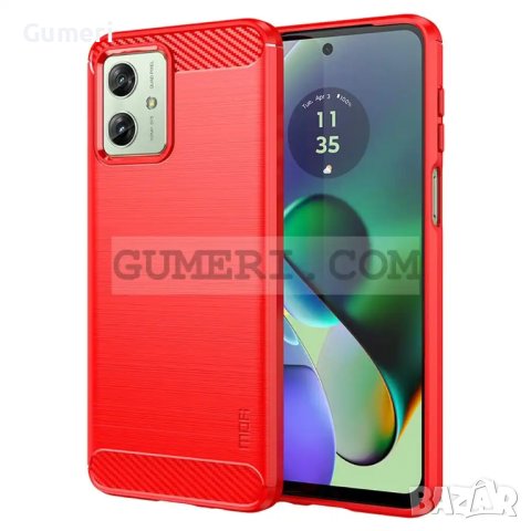Гръб "Карбон Шарк" за Motorola Moto G54, снимка 3 - Калъфи, кейсове - 43033052