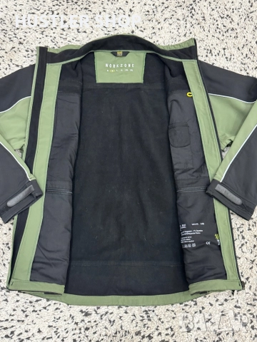 Мъжко работно софтшел яке WORK ZONE. Размер М, снимка 6 - Якета - 52669347