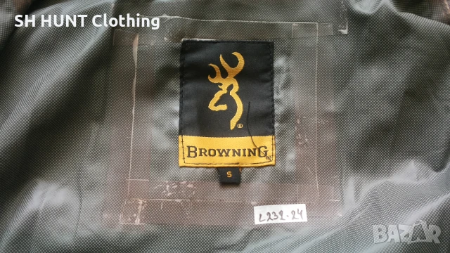 BROWNING WATERPROOF WINDPROOF BREATHABLE Jacket размер S / M за лов яке водонепромокаемо - 1204, снимка 15 - Екипировка - 51080647