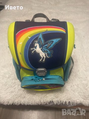 Ученическа раница, Светлоотразителна, Подплатени презрамки, 16 литра, 1,17 кг, Полиестер, снимка 4 - Раници - 43513094