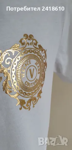 Versace Jeans Couture Cotton Mens Size S НОВО! ОРИГИНАЛ! Мъжка Тениска!, снимка 3 - Тениски - 49531058