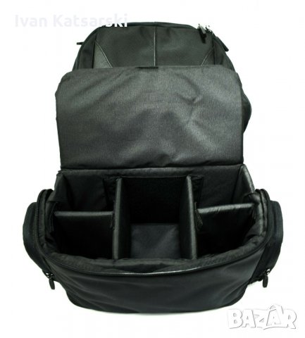 Раница за лаптоп и фотоапарат Samsonite Trekking Premium Camera Black Backpack, снимка 4 - Чанти, стативи, аксесоари - 28844205