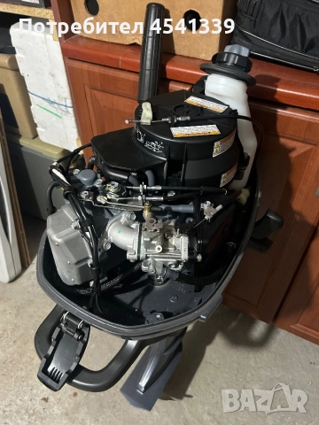 извънбордов двигател Yamaha 5 к.с, снимка 4 - Воден транспорт - 52216115