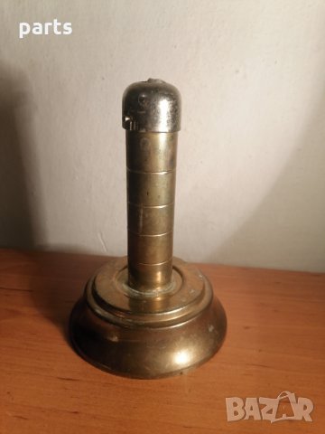 Стар Месингов Свещник N, снимка 4 - Антикварни и старинни предмети - 32269531