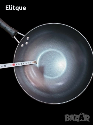 Тиган за готвене с незалепващо тефлоново покритие, 30см диаметър, снимка 4 - Съдове за готвене - 52862582