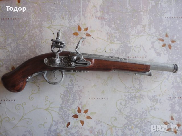 Кремъчен пистолет  1760 реплика, снимка 5 - Колекции - 40072461