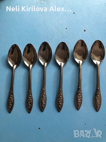 Малки руски лъжички комплект 6 бр