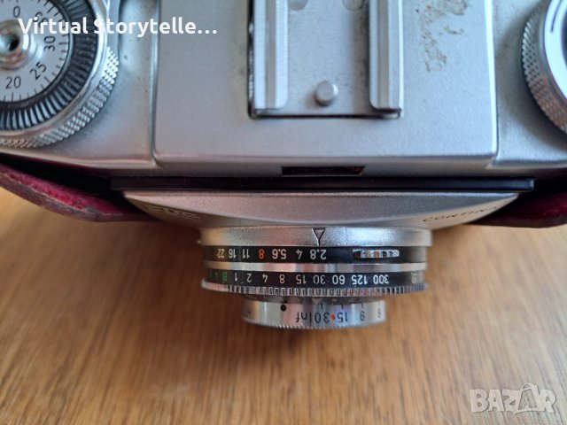стар фотоапарат Zeiss Ikon: Contina Ib (526/24) (1956), снимка 6 - Фотоапарати - 39432565