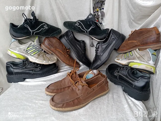 мъжки мокасини DUNNES, естествена кожа, 43 - 44, снимка 4 - Мокасини - 47825806